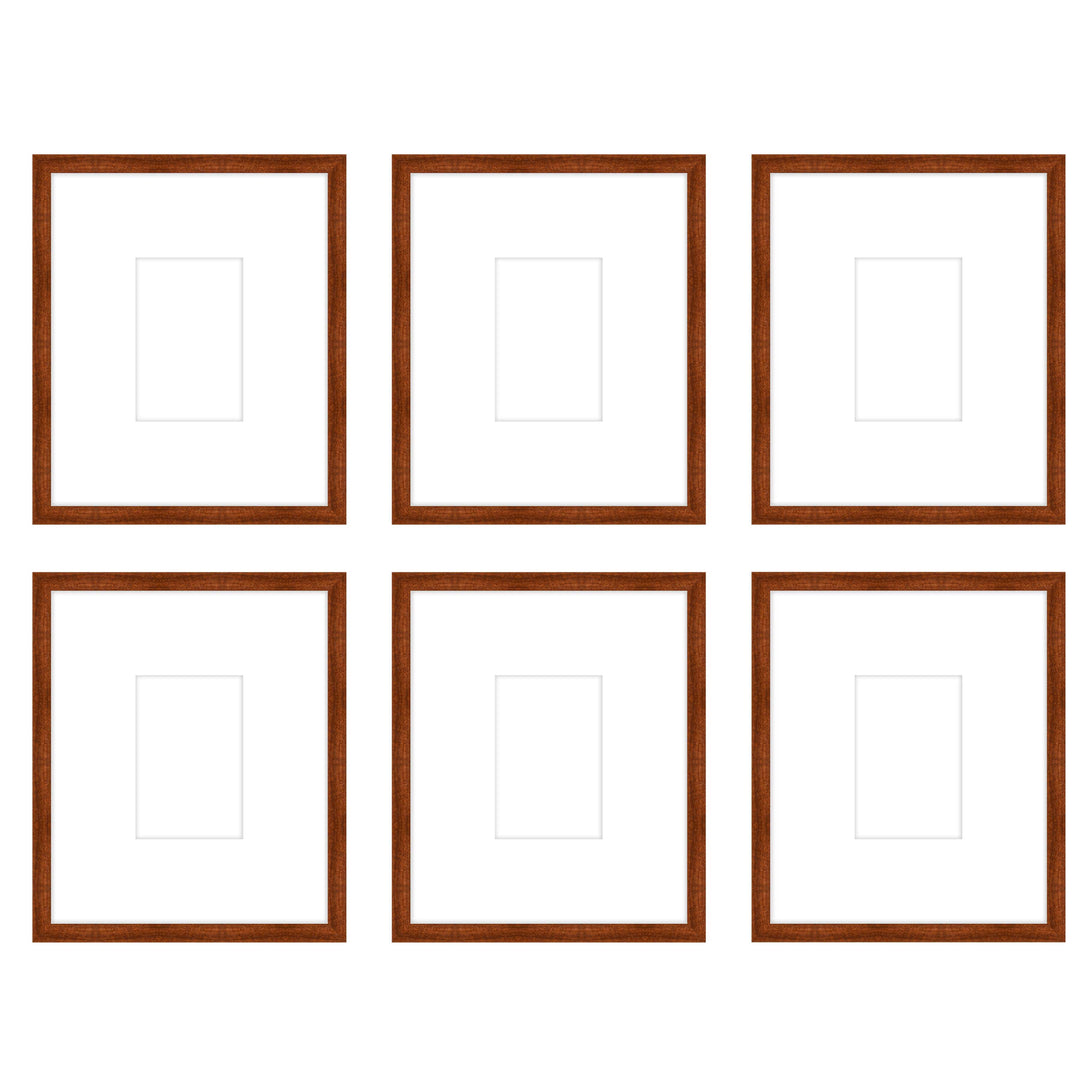 Gallery Wall - The Grids #G604 Jensen / Russet Gallery Walls Made Easy