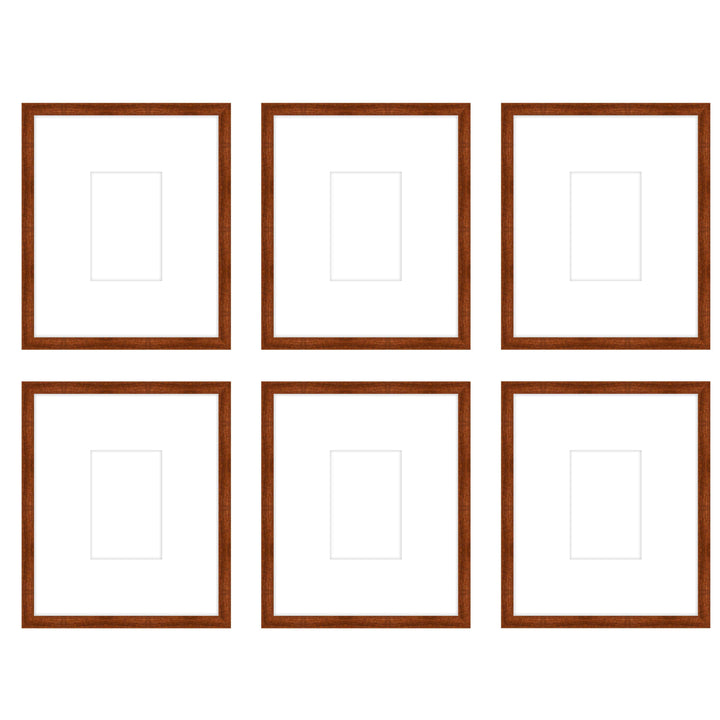 Gallery Wall - The Grids #G604 Jensen / Russet Gallery Walls Made Easy