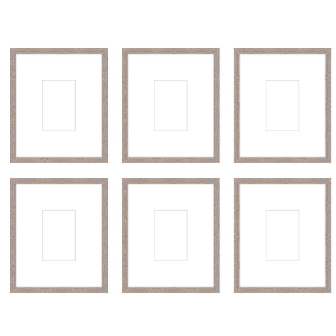 Gallery Wall - The Grids #G604 Jensen / Rustic Gray Gallery Walls Made Easy