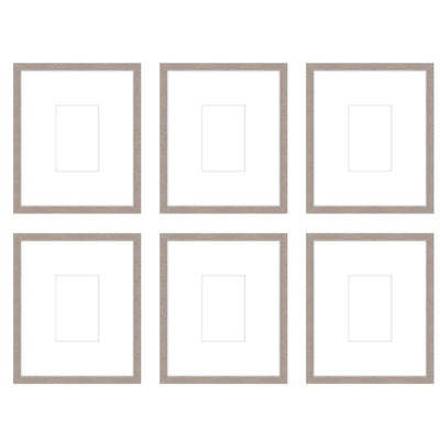Gallery Wall - The Grids #G604 Jensen / Rustic Gray Gallery Walls Made Easy