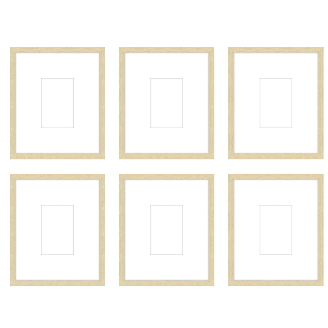 Gallery Wall - The Grids #G604 Jensen / Wheat Gallery Walls Made Easy