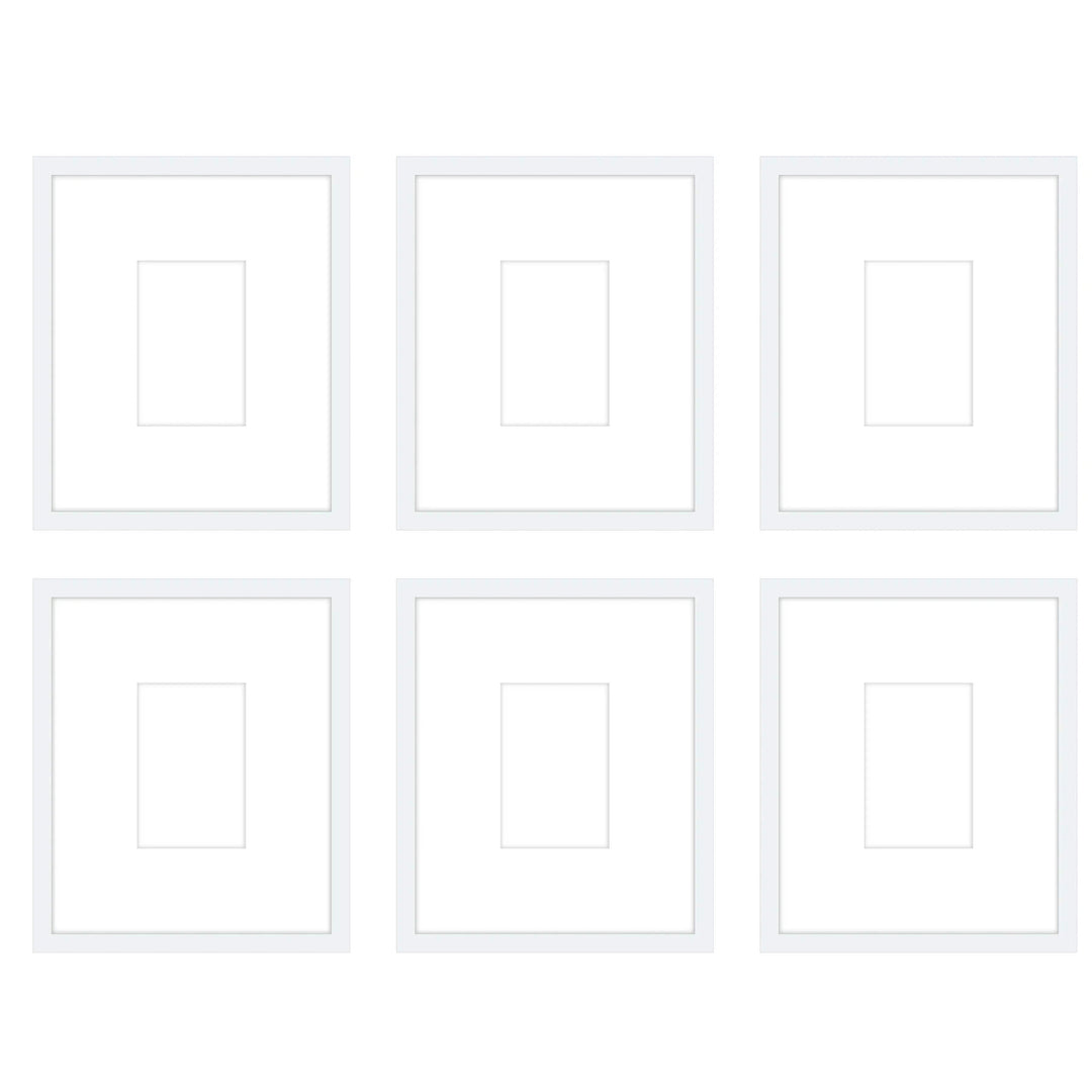 Gallery Wall - The Grids #G604 Jensen / White Gallery Walls Made Easy