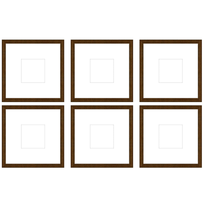Gallery Wall - The Grids #G605 Darby / Cocoa Gallery Walls Made Easy