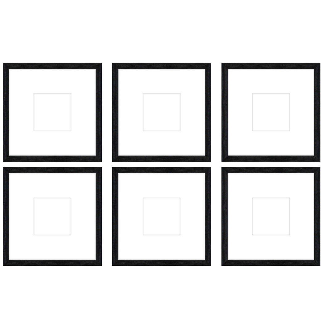 Gallery Wall - The Grids #G605 Jensen / Black Grain Gallery Walls Made Easy