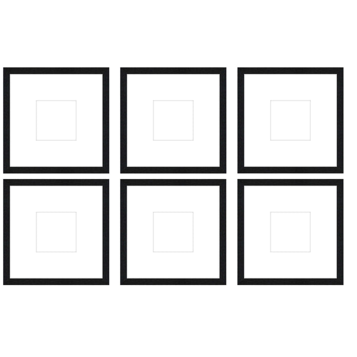 Gallery Wall - The Grids #G605 Jensen / Black Grain Gallery Walls Made Easy