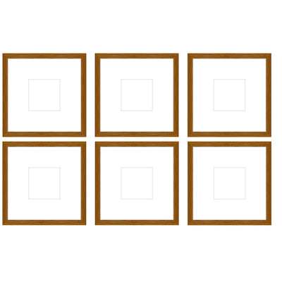 Gallery Wall - The Grids #G605 Jensen / Hazel Gallery Walls Made Easy