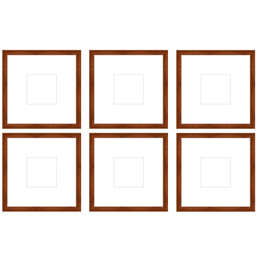 Gallery Wall - The Grids #G605 Jensen / Russet Gallery Walls Made Easy