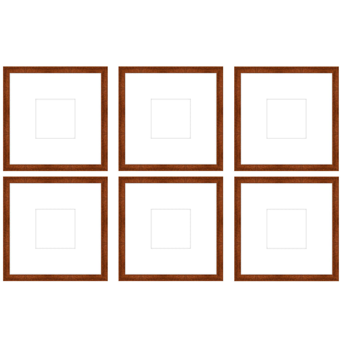 Gallery Wall - The Grids #G605 Jensen / Russet Gallery Walls Made Easy