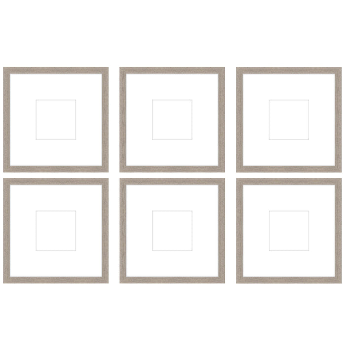 Gallery Wall - The Grids #G605 Jensen / Rustic Gray Gallery Walls Made Easy