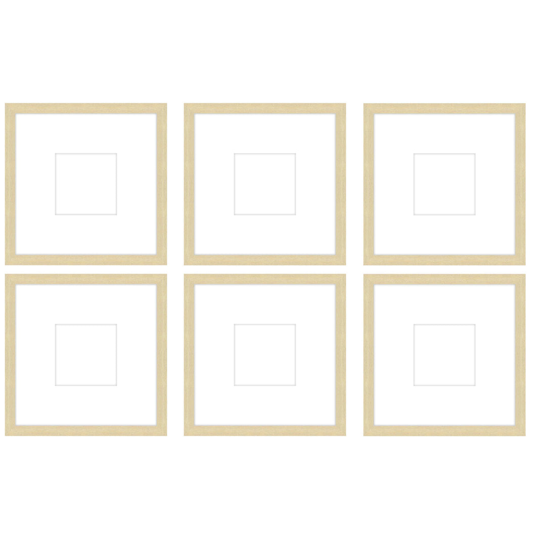 Gallery Wall - The Grids #G605 Jensen / Wheat Gallery Walls Made Easy