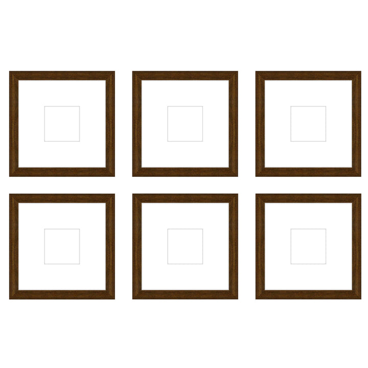 Gallery Wall - The Grids #G606 Darby / Cocoa Gallery Walls Made Easy