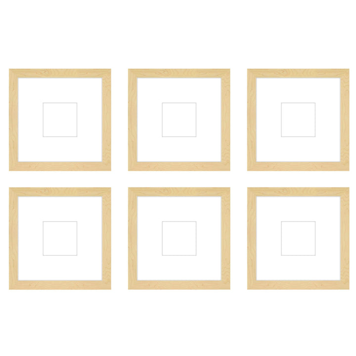 Gallery Wall - The Grids #G606 Darby / Sand Gallery Walls Made Easy