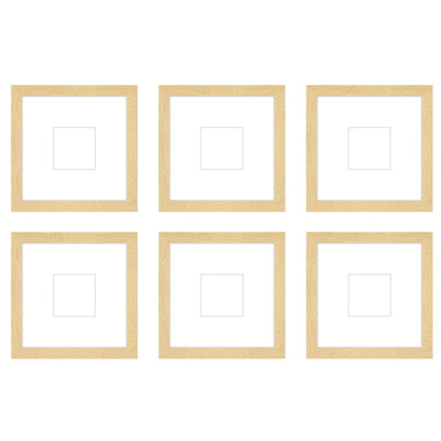 Gallery Wall - The Grids #G606 Darby / Sand Gallery Walls Made Easy