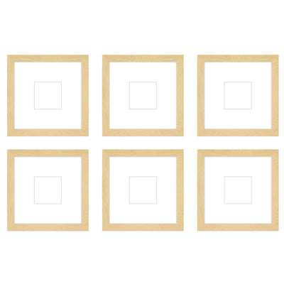 Gallery Wall - The Grids #G606 Darby / Sand Gallery Walls Made Easy