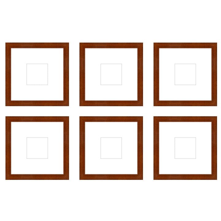 Gallery Wall - The Grids #G606 Darby / Umber Gallery Walls Made Easy