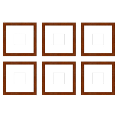 Gallery Wall - The Grids #G606 Darby / Umber Gallery Walls Made Easy