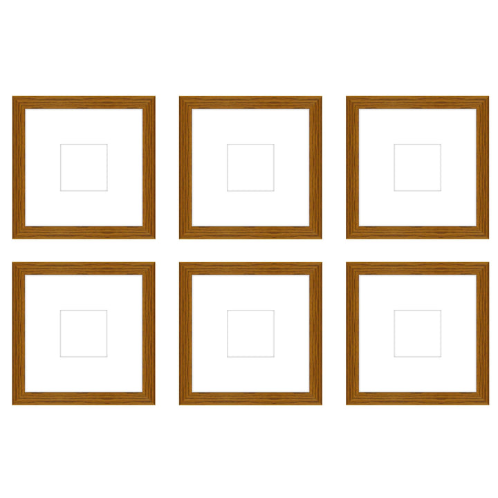 Gallery Wall - The Grids #G606 Jensen / Hazel Gallery Walls Made Easy