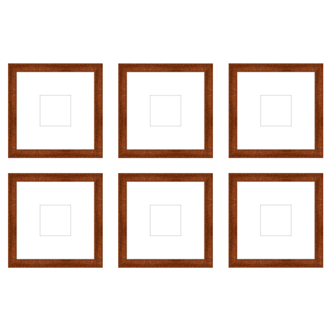 Gallery Wall - The Grids #G606 Jensen / Russet Gallery Walls Made Easy
