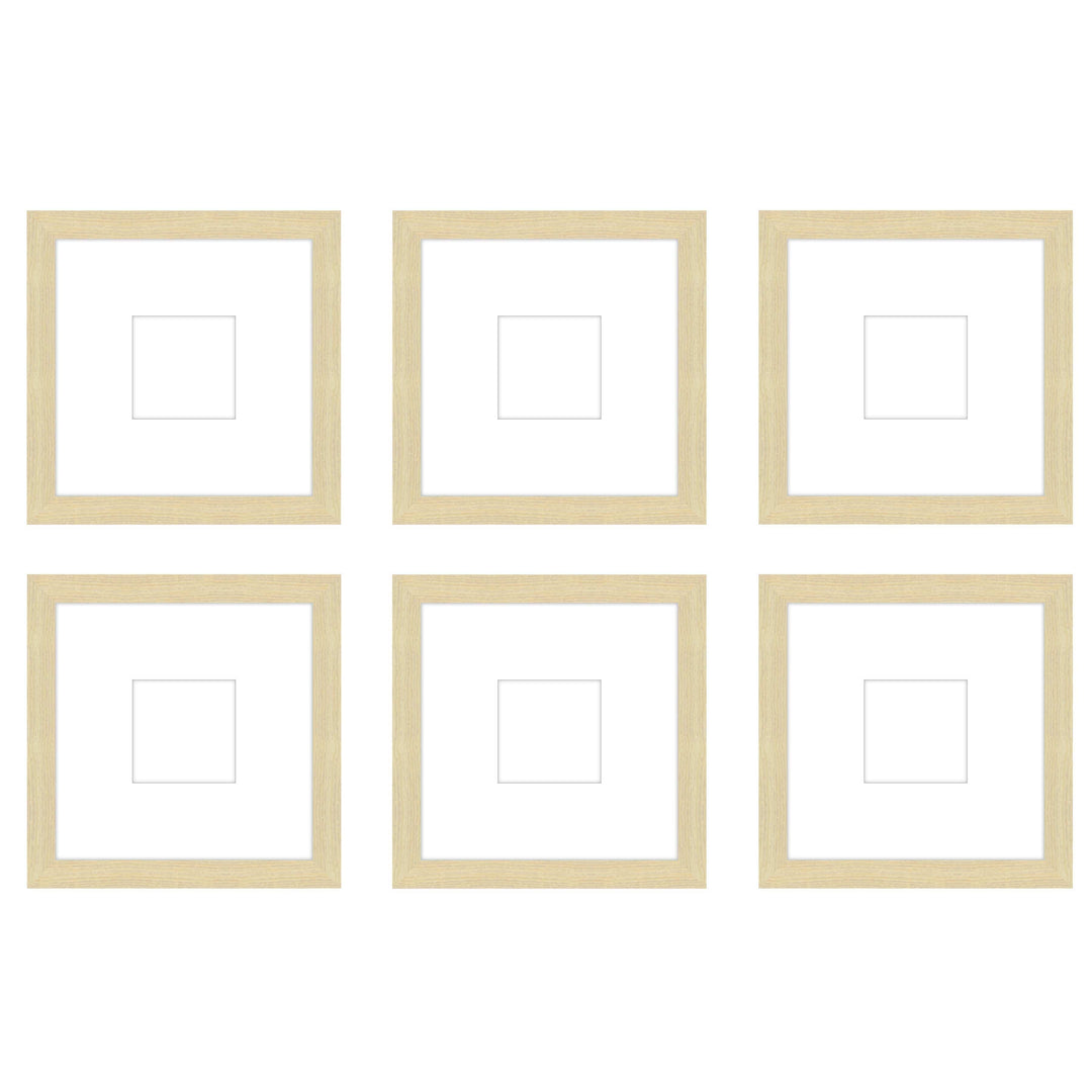 Gallery Wall - The Grids #G606 Jensen / Wheat Gallery Walls Made Easy