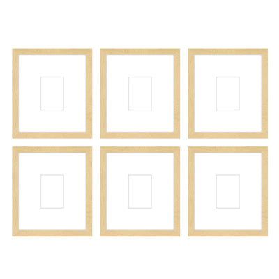 Gallery Wall - The Grids #G607 Darby / Sand Gallery Walls Made Easy