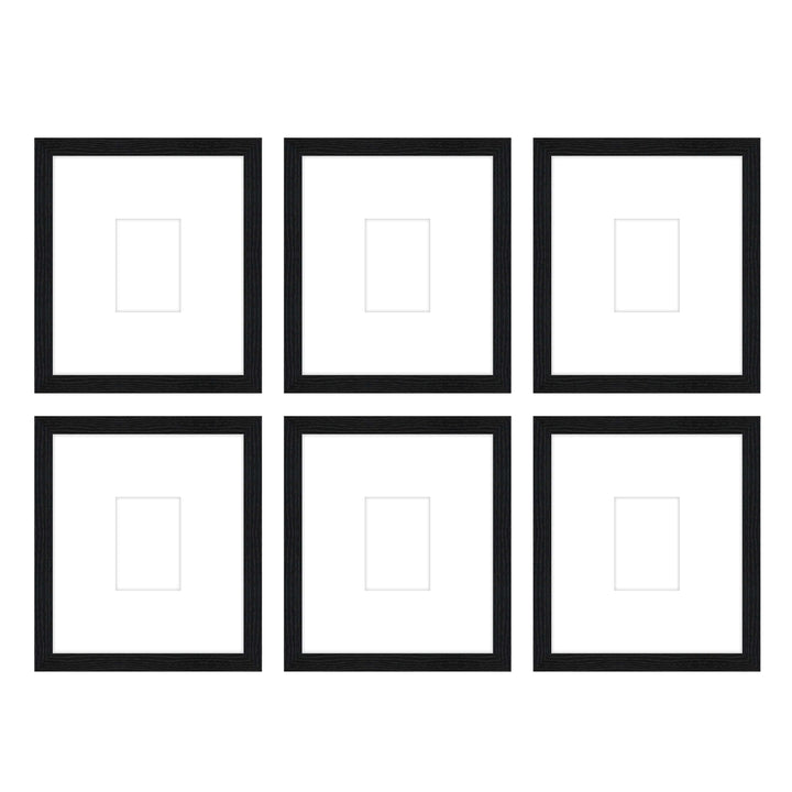 Gallery Wall - The Grids #G607 Jensen / Black Grain Gallery Walls Made Easy
