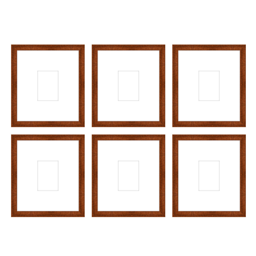 Gallery Wall - The Grids #G607 Jensen / Russet Gallery Walls Made Easy