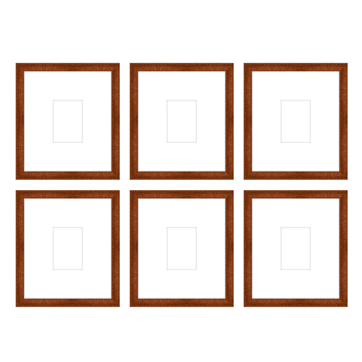 Gallery Wall - The Grids #G607 Jensen / Russet Gallery Walls Made Easy
