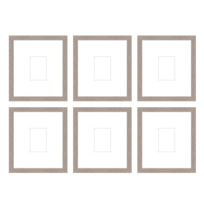 Gallery Wall - The Grids #G607 Jensen / Rustic Gray Gallery Walls Made Easy