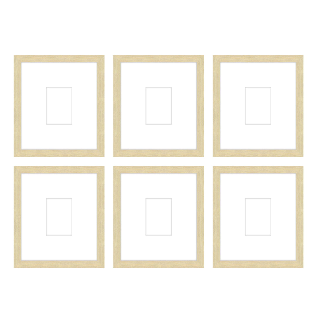 Gallery Wall - The Grids #G607 Jensen / Wheat Gallery Walls Made Easy