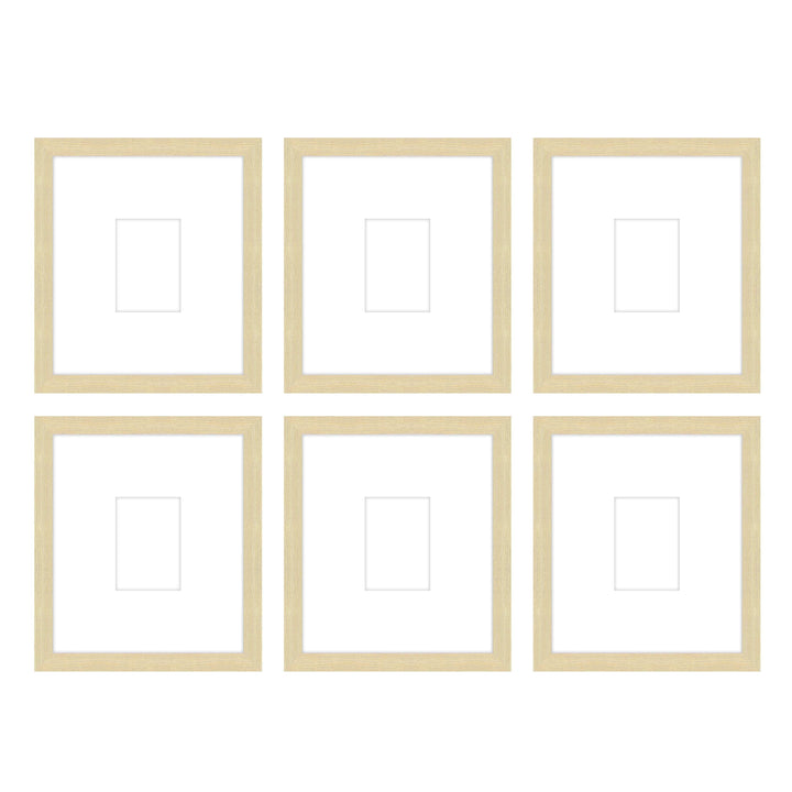 Gallery Wall - The Grids #G607 Jensen / Wheat Gallery Walls Made Easy