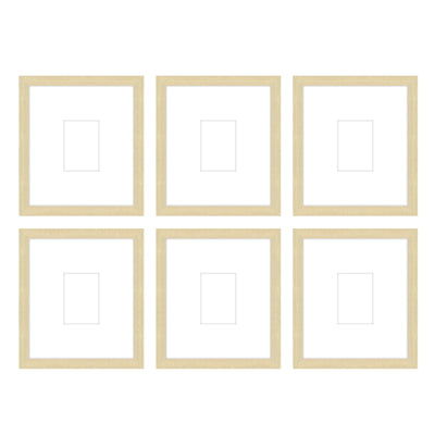 Gallery Wall - The Grids #G607 Jensen / Wheat Gallery Walls Made Easy