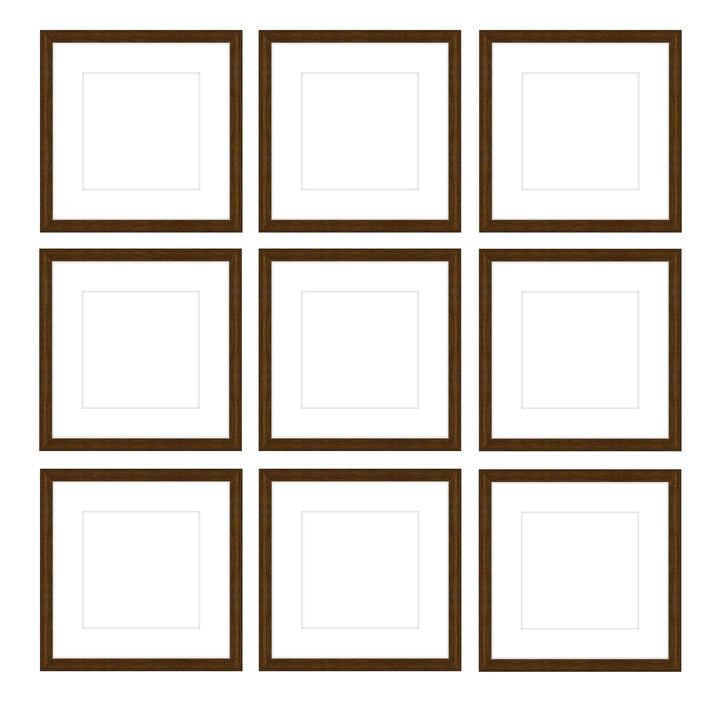 Gallery Wall - The Grids #G902 Darby / Cocoa Gallery Walls Made Easy