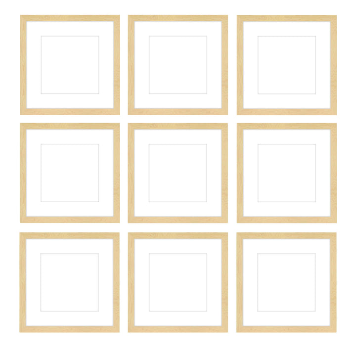 Gallery Wall - The Grids #G902 Darby / Sand Gallery Walls Made Easy