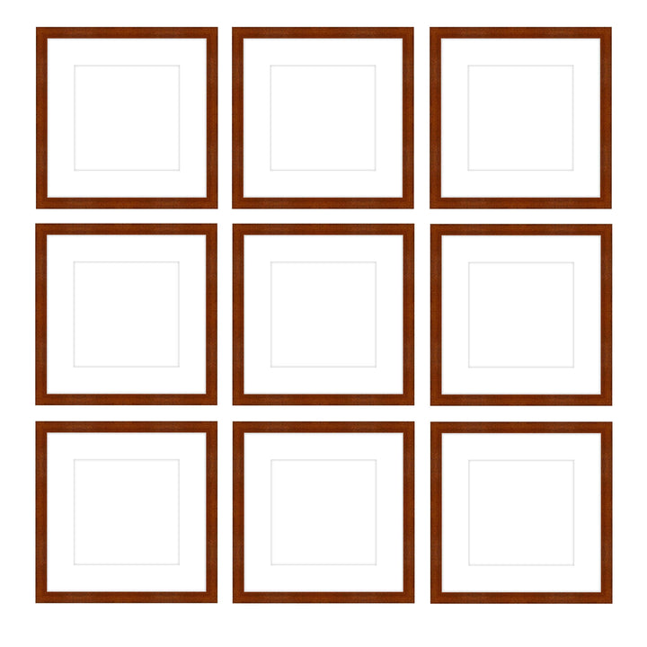 Gallery Wall - The Grids #G902 Darby / Umber Gallery Walls Made Easy