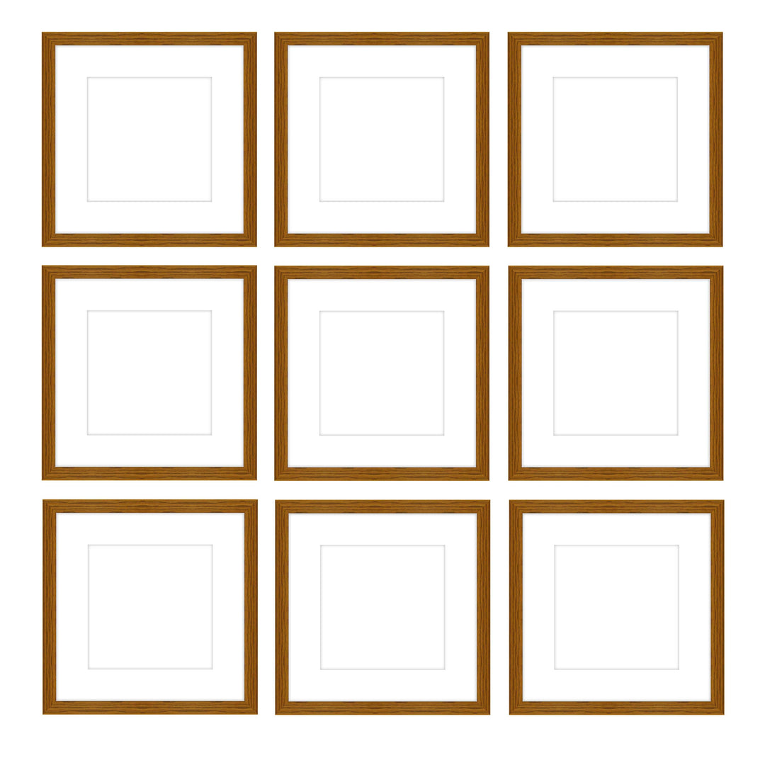 Gallery Wall - The Grids #G902 Jensen / Hazel Gallery Walls Made Easy