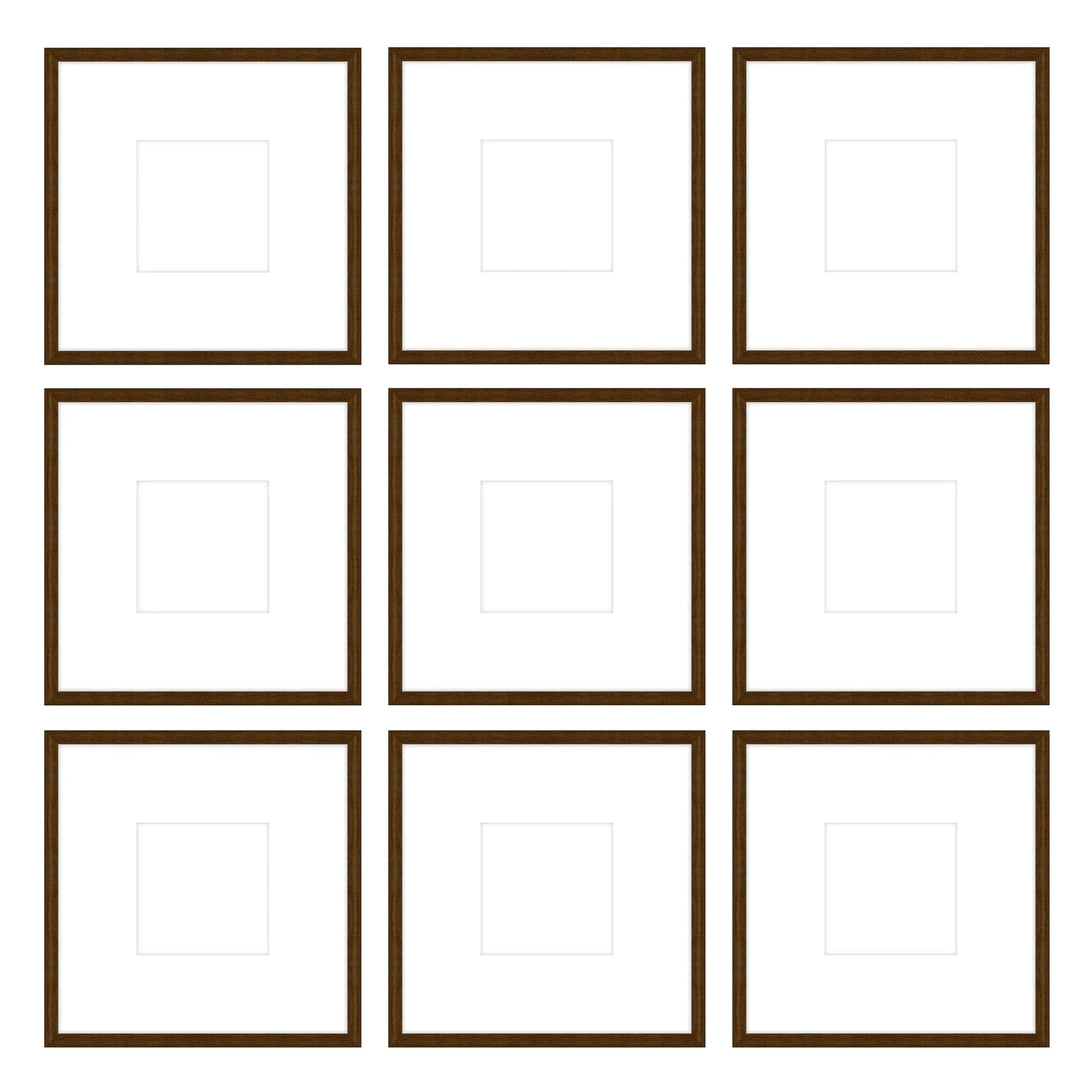 Gallery Wall -The Grids #G903 Darby / Cocoa Gallery Walls Made Easy
