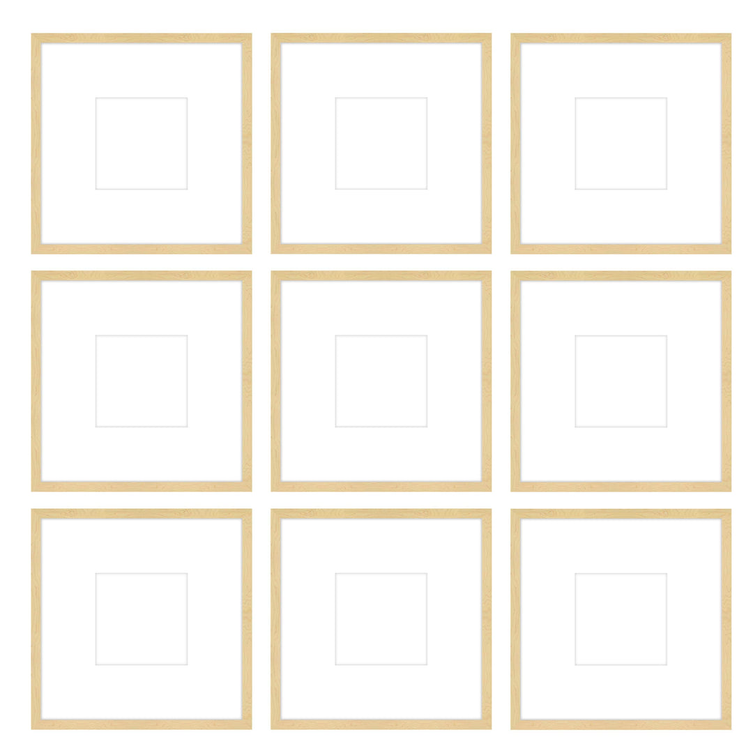 Gallery Wall -The Grids #G903 Darby / Sand Gallery Walls Made Easy