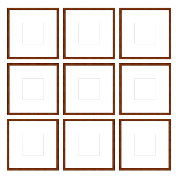 Gallery Wall -The Grids #G903 Darby / Umber Gallery Walls Made Easy