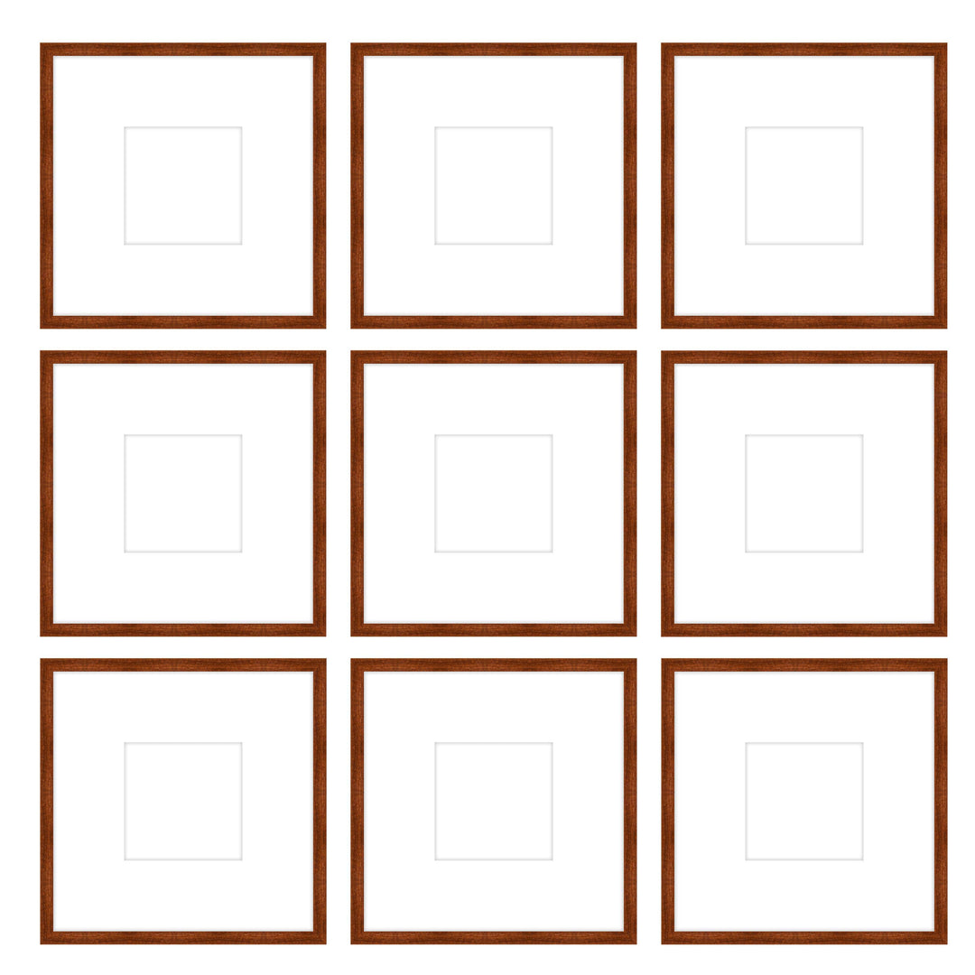 Gallery Wall -The Grids #G903 Jensen / Russet Gallery Walls Made Easy