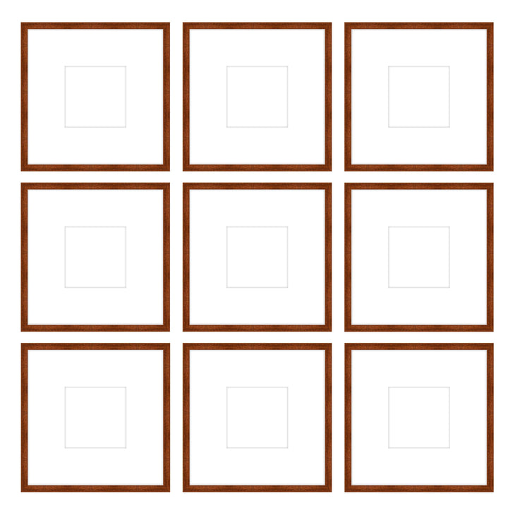 Gallery Wall -The Grids #G903 Jensen / Russet Gallery Walls Made Easy