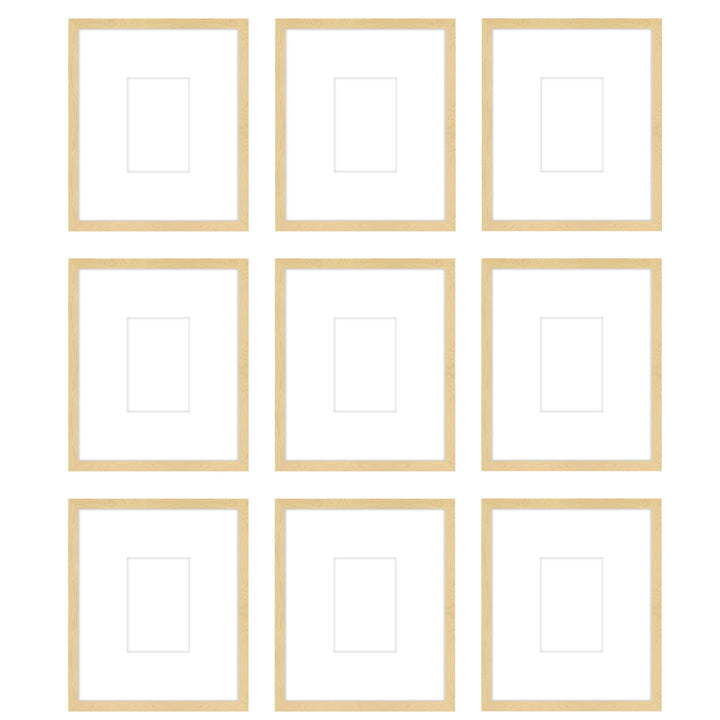 Gallery Wall - The Grids #G904 Darby / Sand Gallery Walls Made Easy