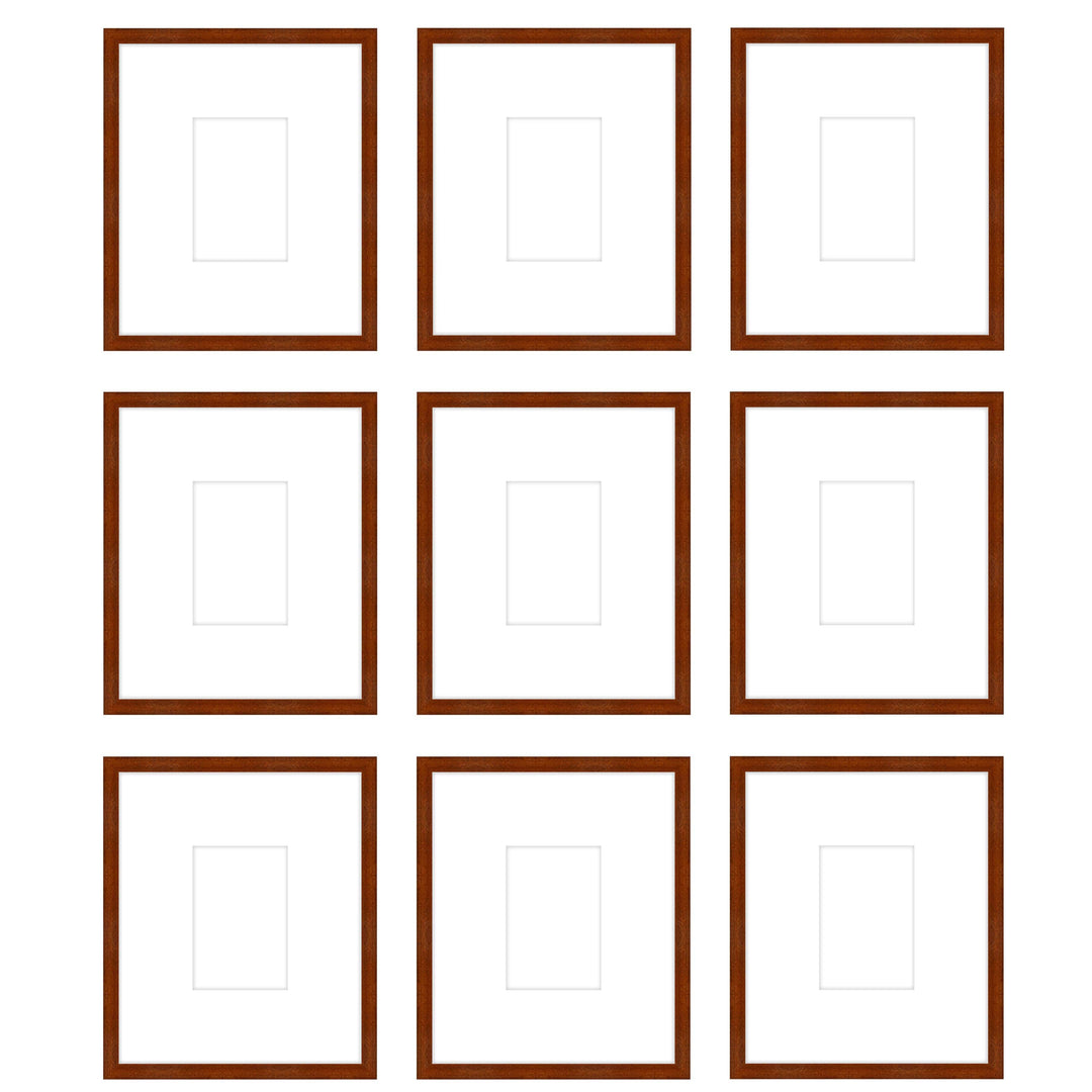 Gallery Wall - The Grids #G904 Darby / Umber Gallery Walls Made Easy