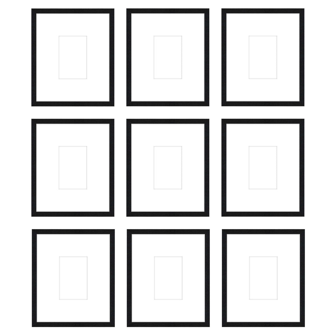Gallery Wall - The Grids #G904 Jensen / Black Grain Gallery Walls Made Easy