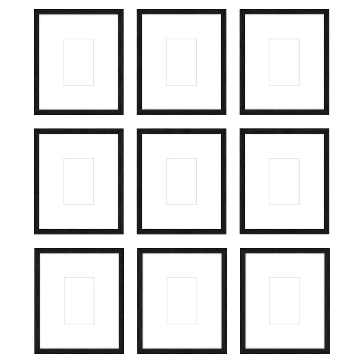 Gallery Wall - The Grids #G904 Jensen / Black Grain Gallery Walls Made Easy