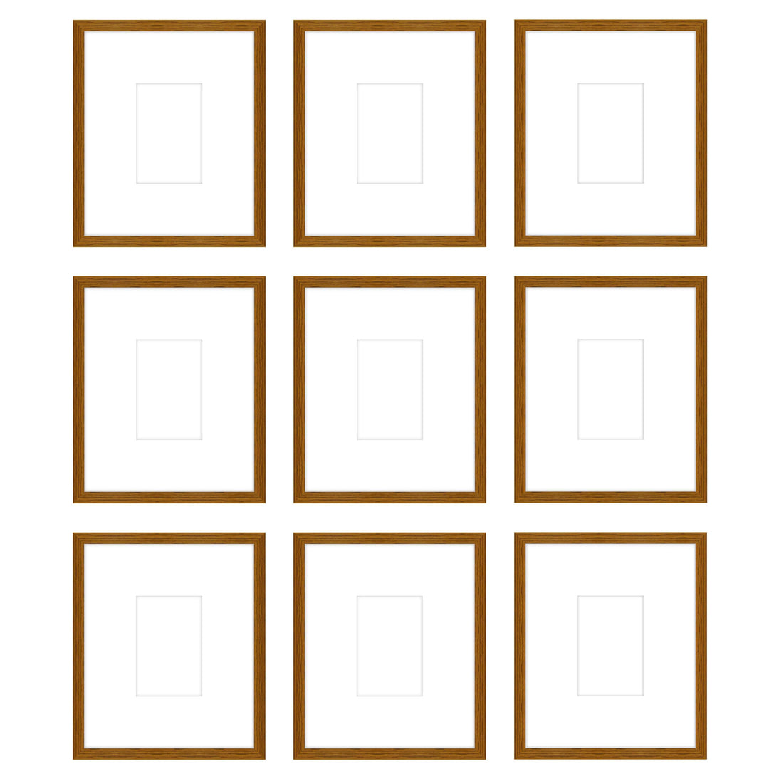Gallery Wall - The Grids #G904 Jensen / Hazel Gallery Walls Made Easy