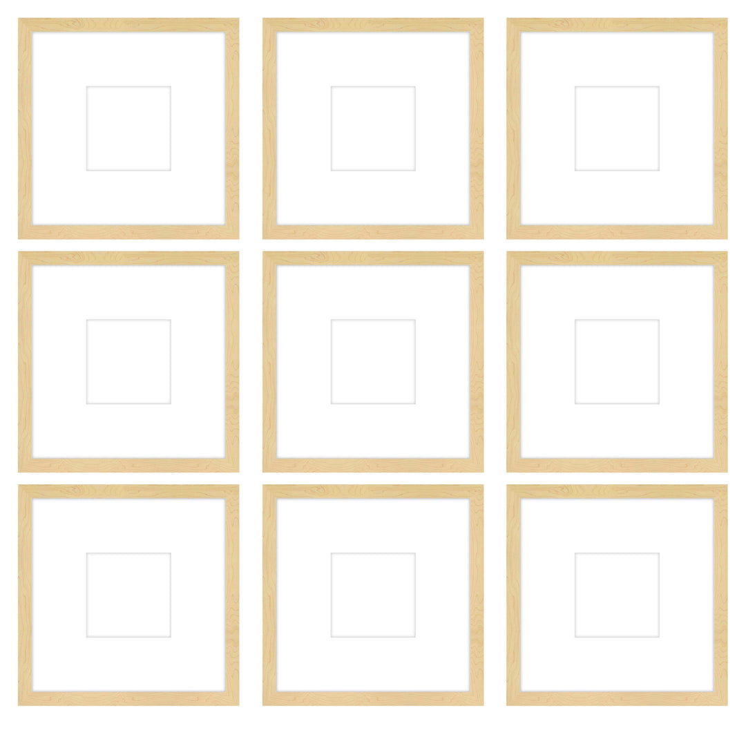 Gallery Wall - The Grids #G905 Darby / Sand Gallery Walls Made Easy