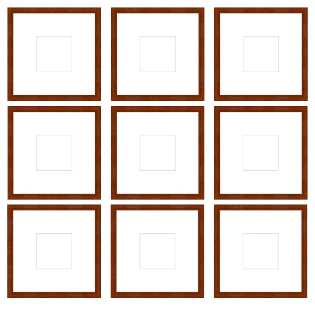 Gallery Wall - The Grids #G905 Darby / Umber Gallery Walls Made Easy