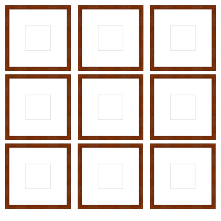 Gallery Wall - The Grids #G905 Darby / Umber Gallery Walls Made Easy