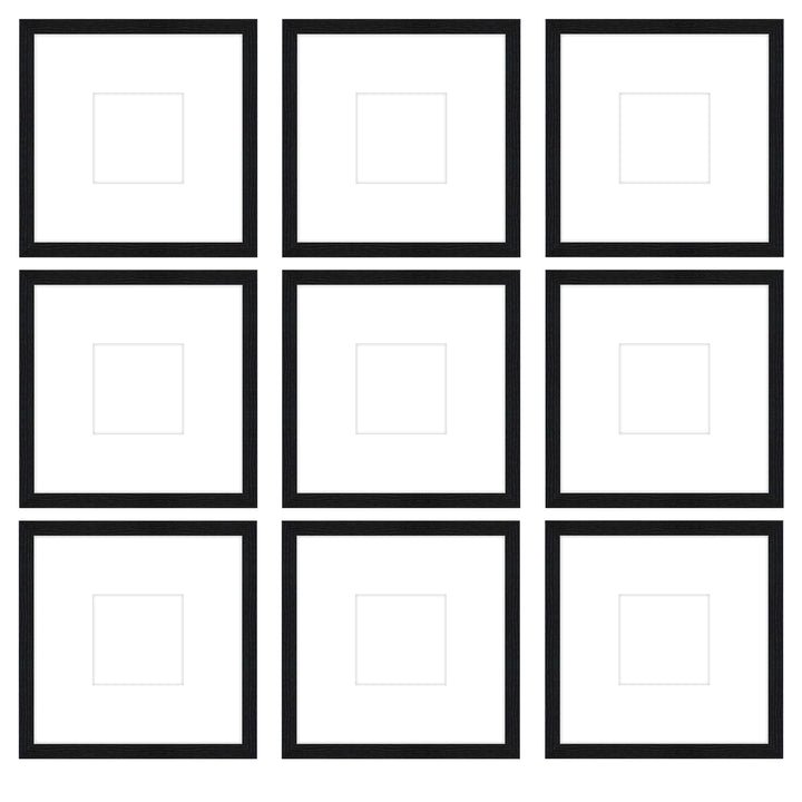 Gallery Wall - The Grids #G905 Jensen / Black Grain Gallery Walls Made Easy