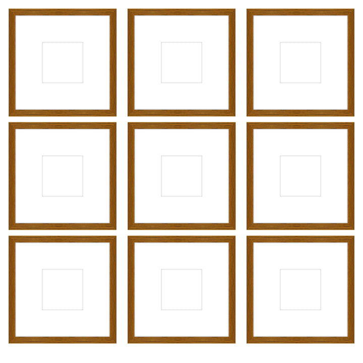 Gallery Wall - The Grids #G905 Jensen / Hazel Gallery Walls Made Easy